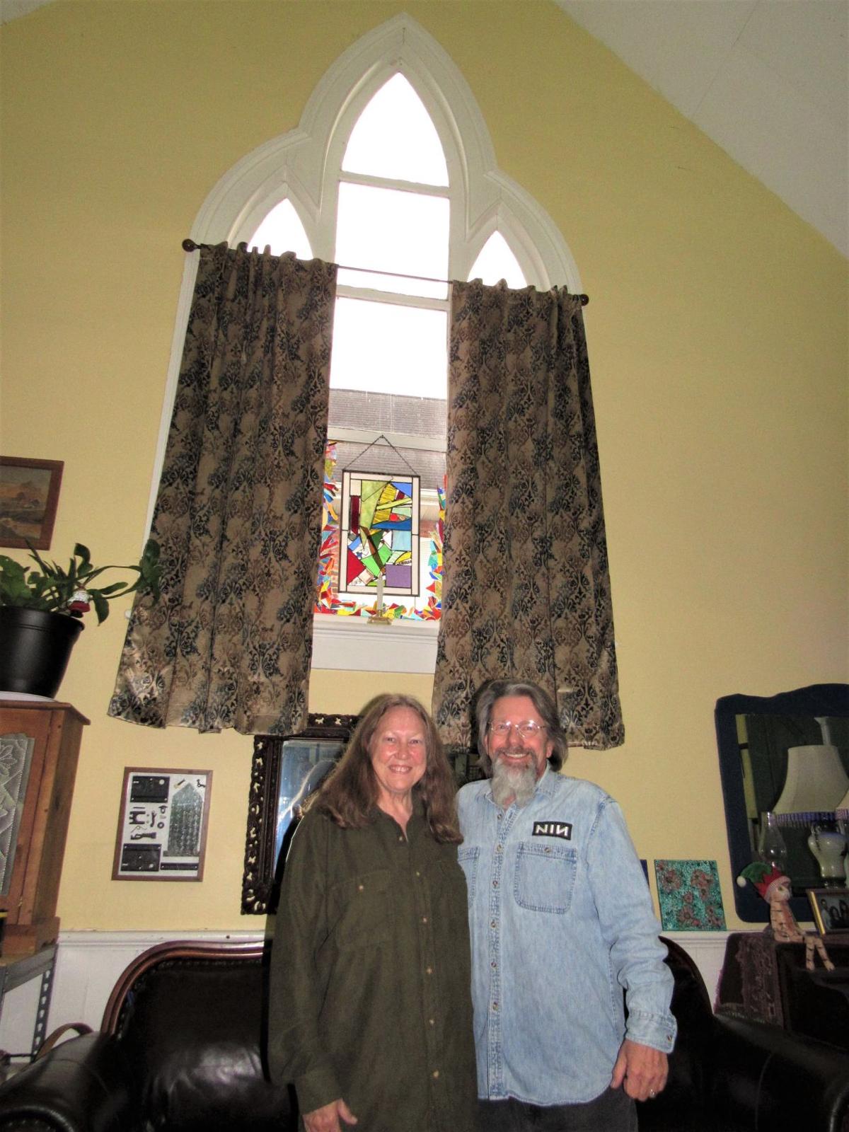 Former Glade Spring Library converted to couple's home