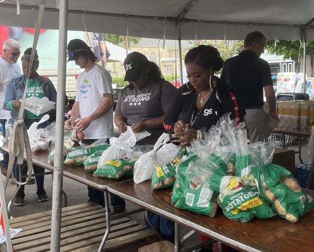 East Side food distribution