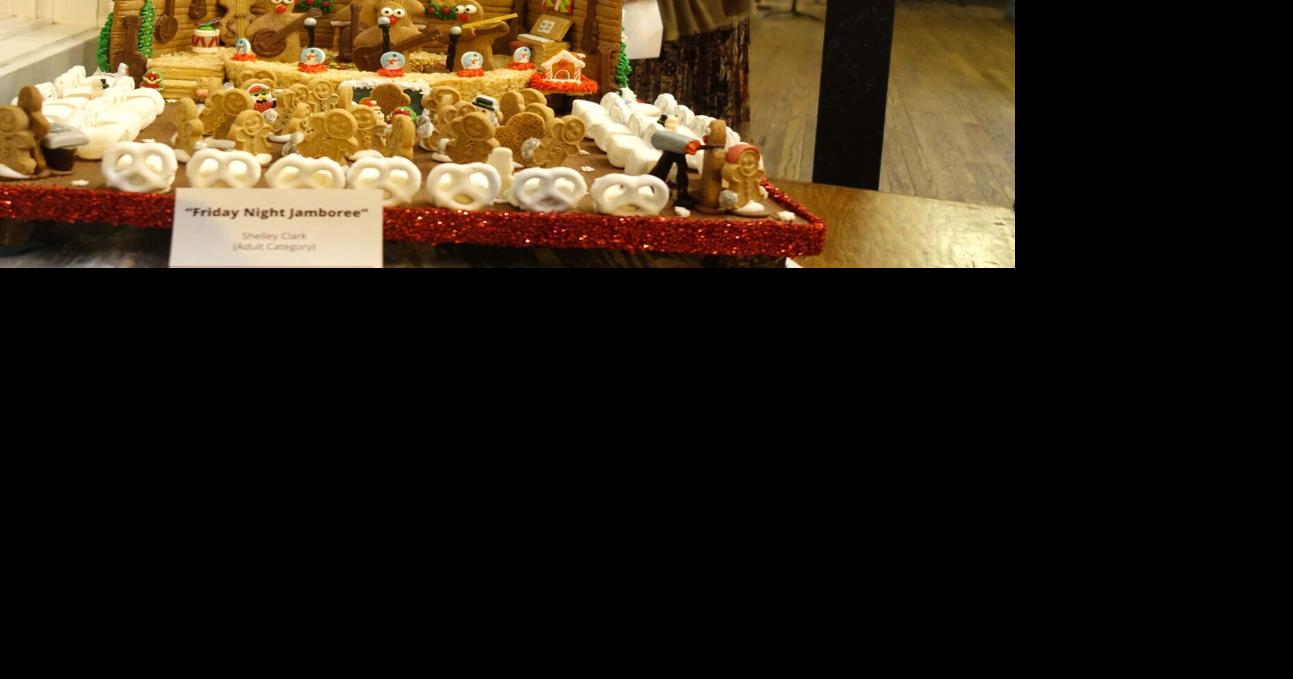 Register for gingerbread house contest this month
