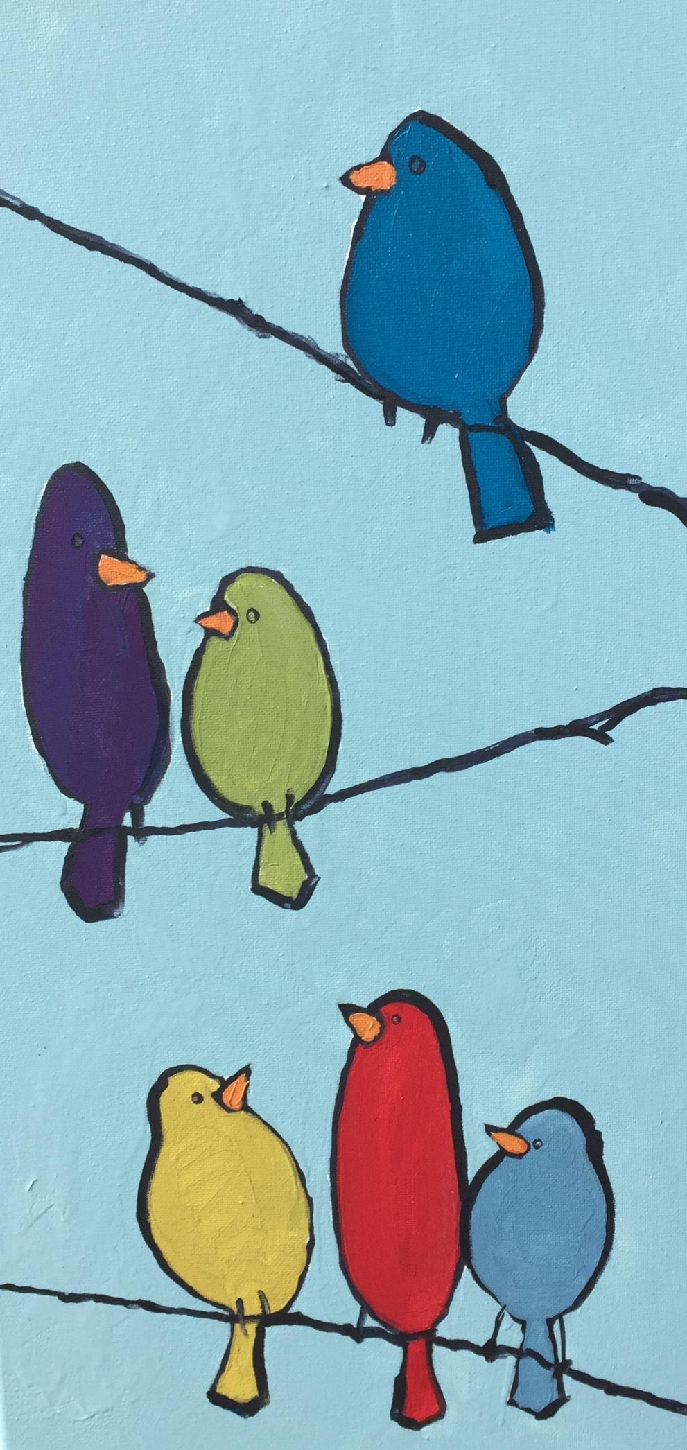 Artist's whimsical bird paintings make for unique exhibit | Latest ...