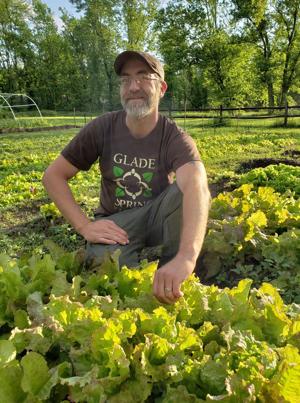 Glade Spring gardener's business grow lettuce, salad mixes