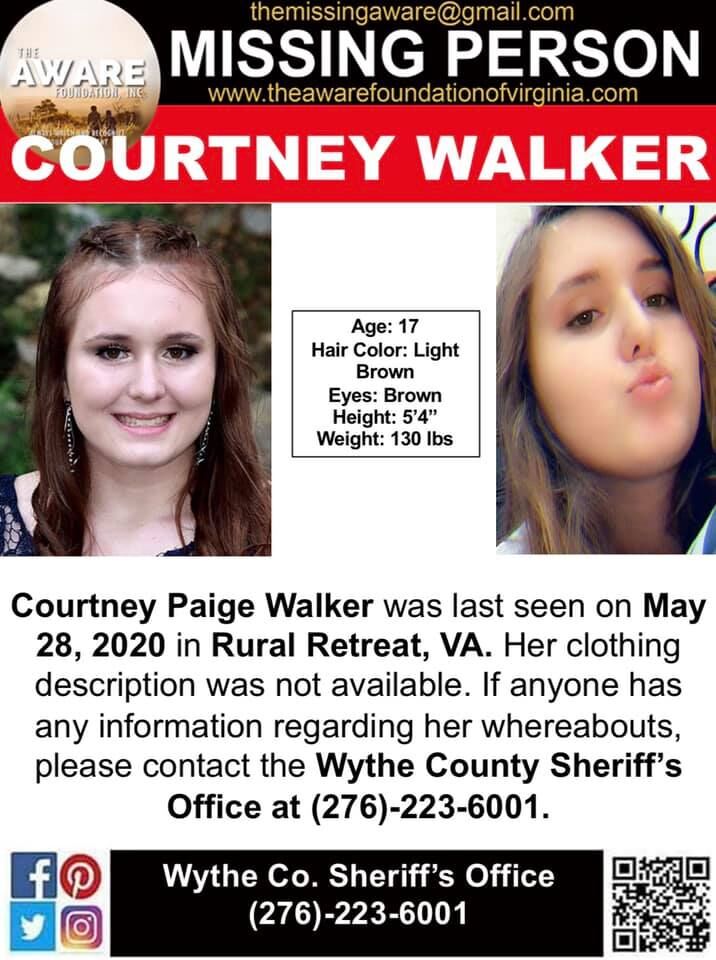 Wythe County Sheriff's Office search for missing Rural Retreat teen ...