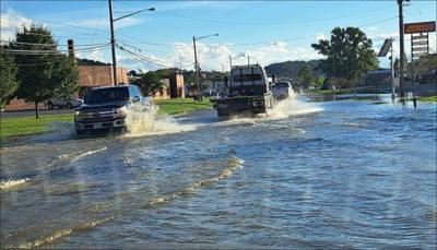 Flooding in Chilhowie