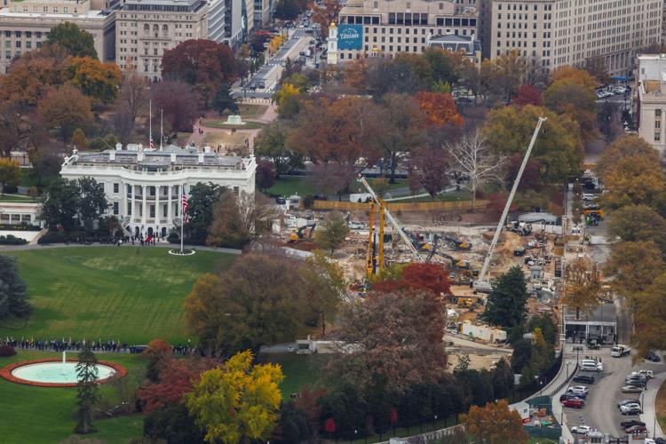 FILE PHOTO: A view of the White House following the longest shutdown of the government, in Washington (copy)