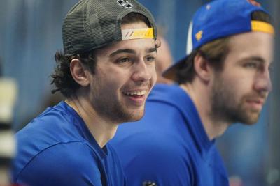 Sabres goalie Devon Levi