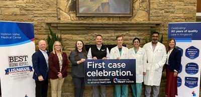 Holston Valley first case celebration
