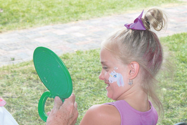 Chautauqua face painting 0620