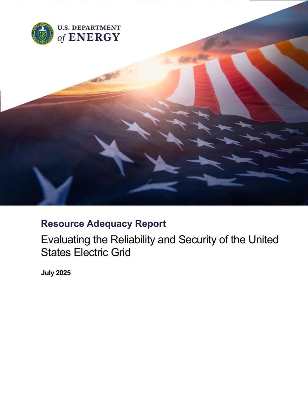 Department of Energy report