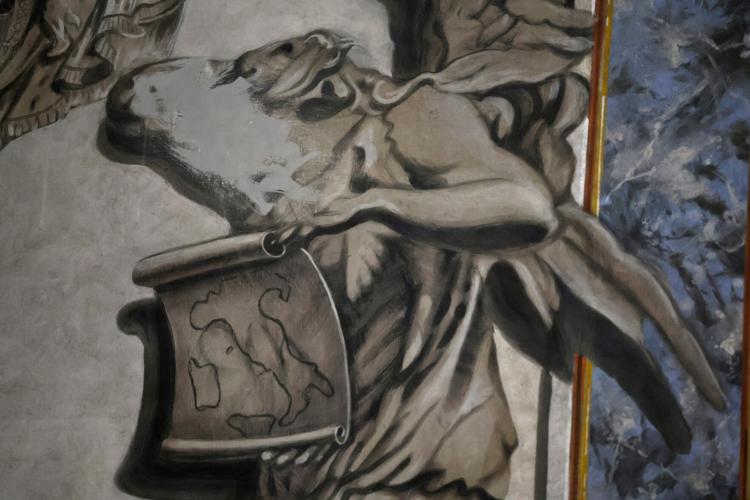 Italy Meloni Painting