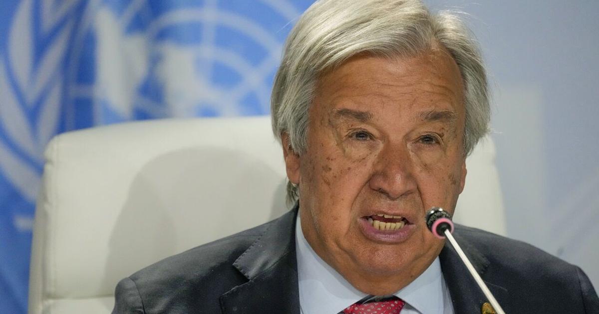 UN chief warns climate chaos and food crises threaten global peace: ‘Empty bellies fuel unrest’