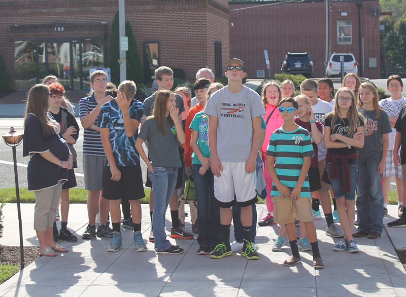 Rural Retreat students learn about local history