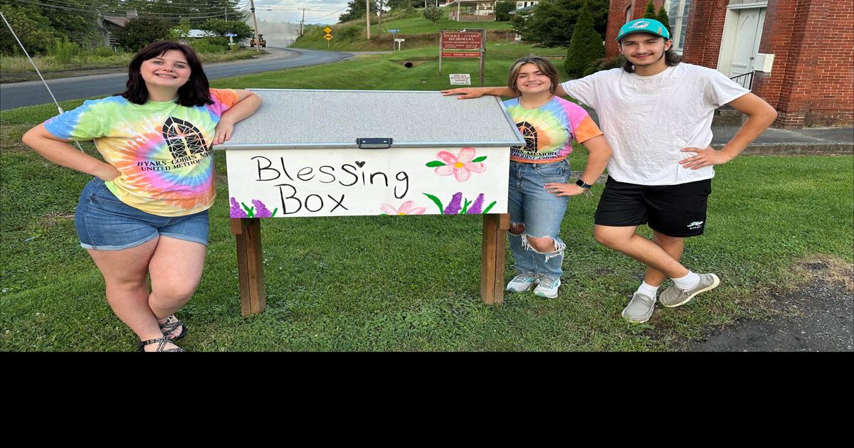Glade Spring church installs ‘blessing box’ to help neighbors, needs help to keep it stocked