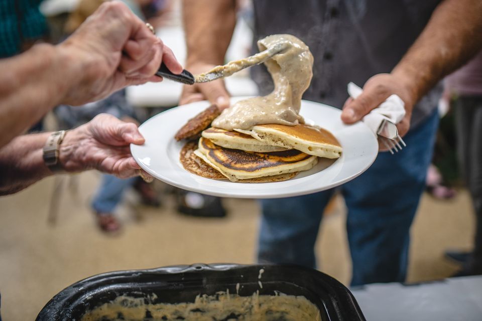 Two days of pancakes benefit local organizations