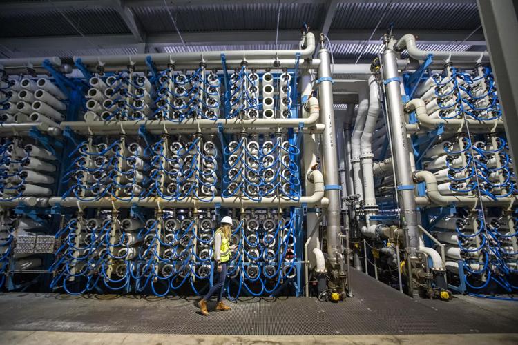 The Claude “Bud” Lewis Carlsbad Desalination Plant in Carlsbad in 2022.