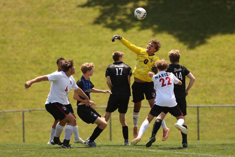Marion vs. Gate City - Region 2D Boys Soccer