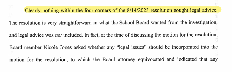 Snapshot of judge's ruling