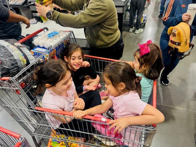 Alyssa Munoz and fellow parents take their kids to Costco for playdates.