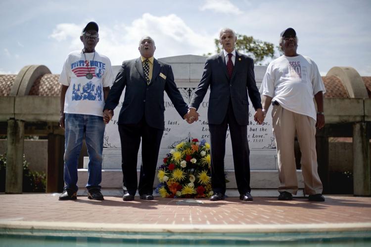 Ralph Worrell, Dr. Bernard Lafayette, Jr., C.T. Vivian, Frederick Moore