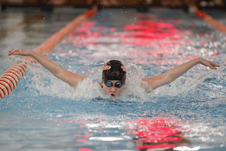 Region Swim at Va High