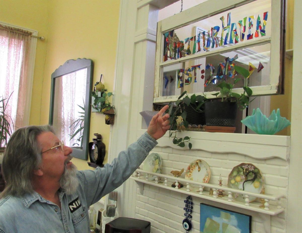 Former Glade Spring Library converted to couple's home