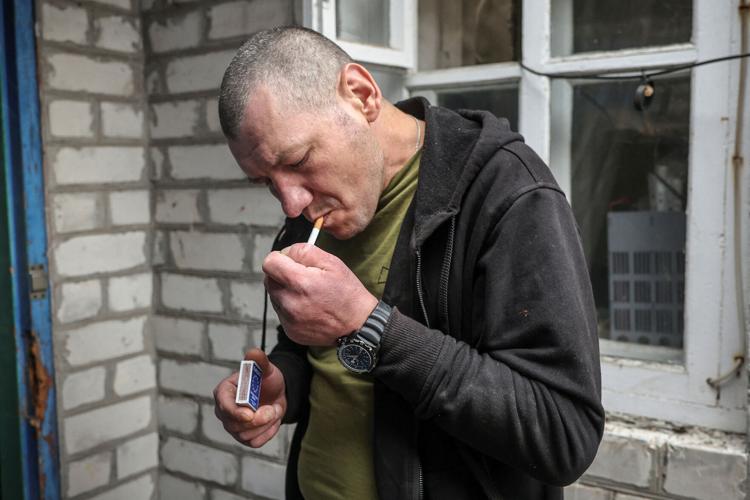 UKRAINE-CRISIS/FOXHOLE