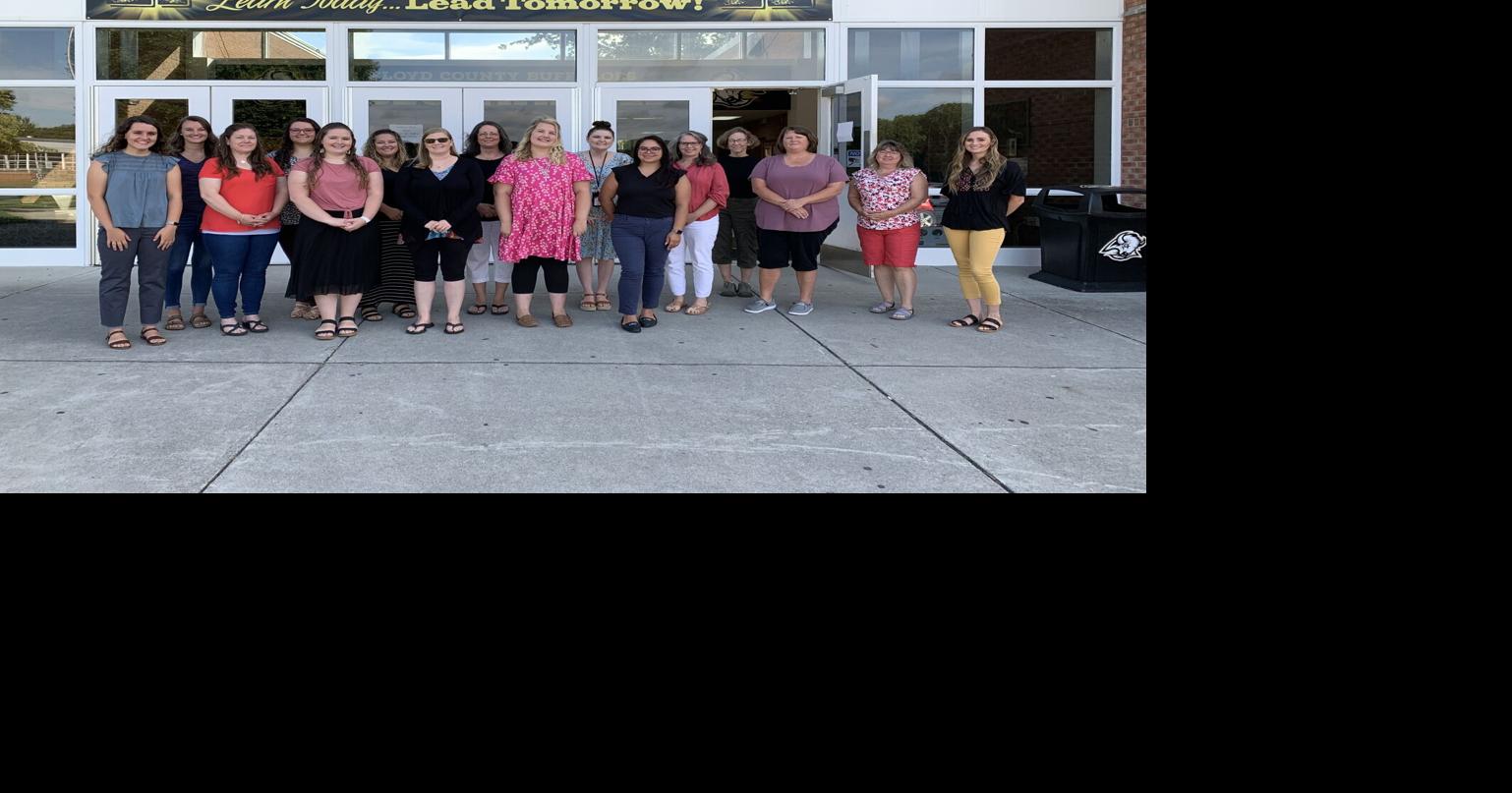 Faculty and staff ready for First Day of School