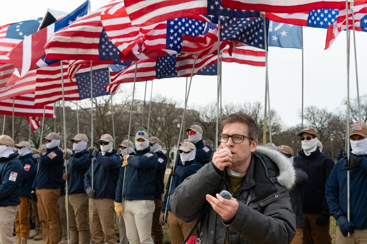 White Supremacist Group Patriot Front Rallies Outside Of Washington DC 2026 March For Life