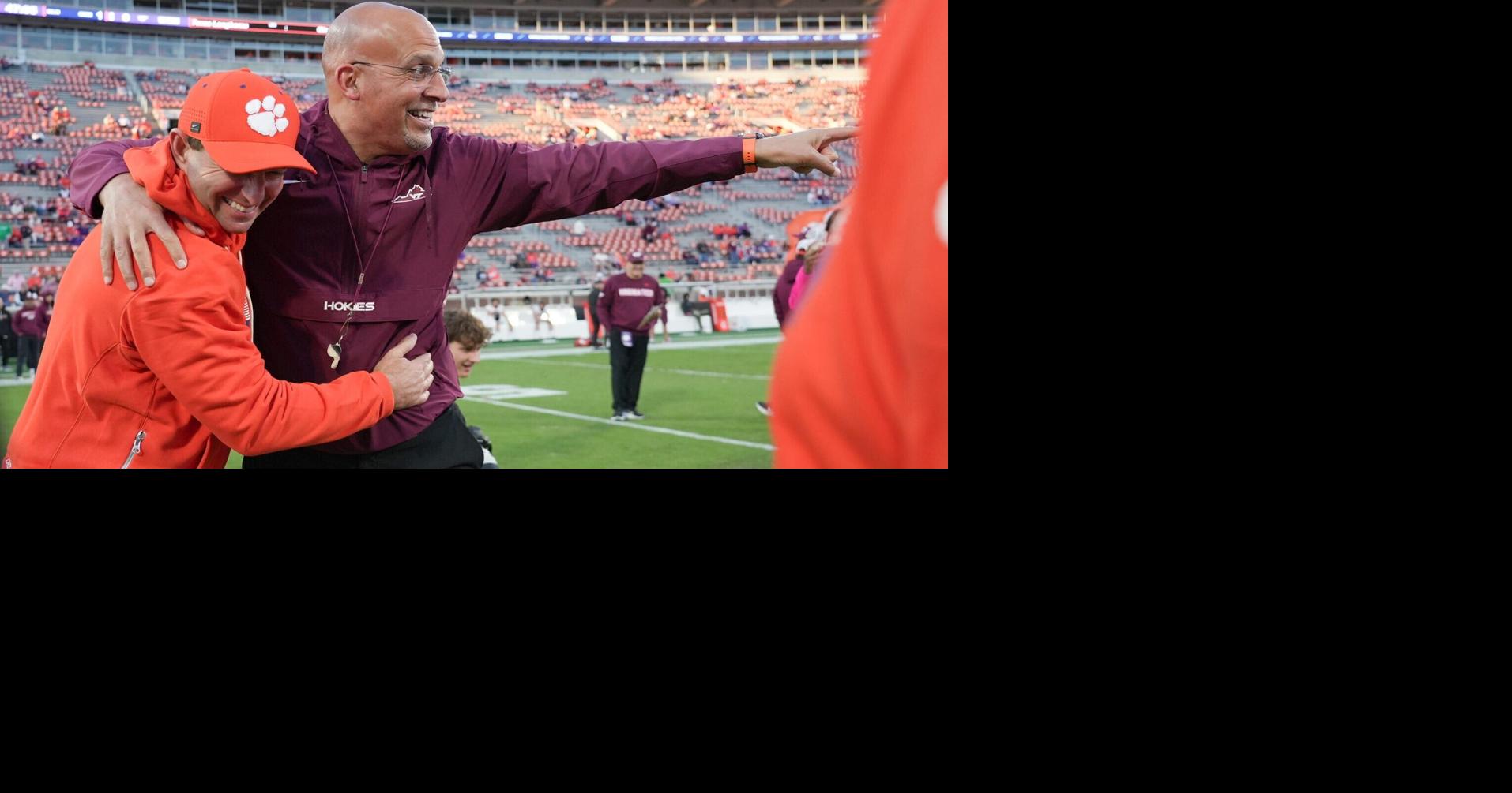 How did Virginia Tech football grade in its win at Clemson?