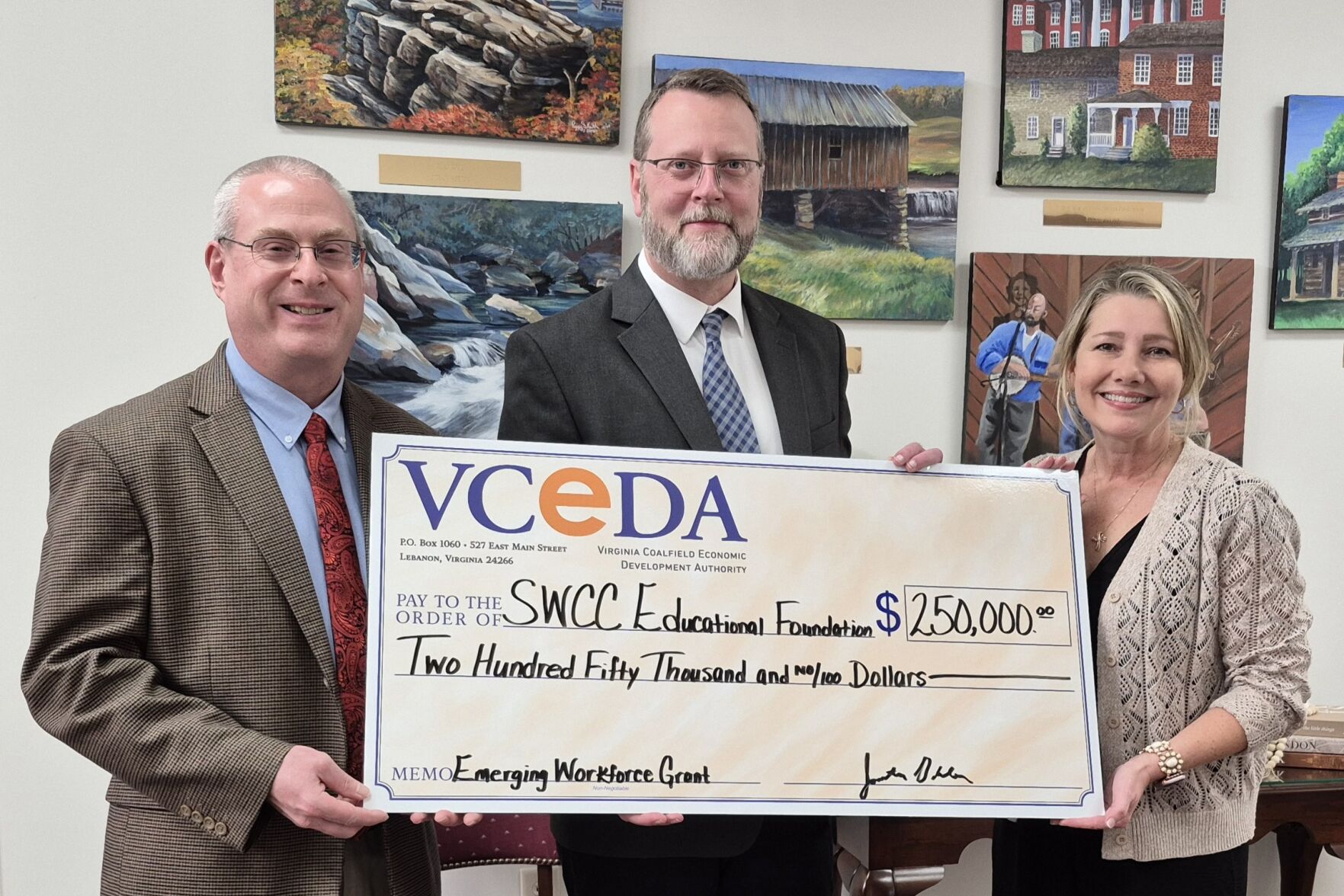 VCEDA Grant Will Assist with SWCC Workforce Development Training Needs