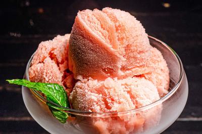 Watermelon sorbet