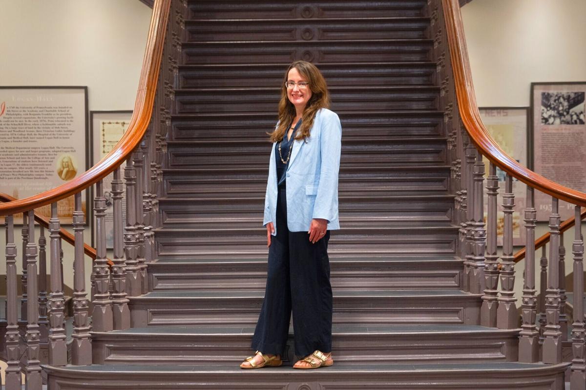 Professor Emily Wilson at the University of Pennsylvania in Philadelphia on July 4, 2026.
