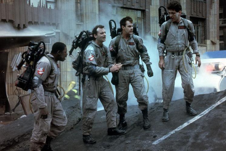 Ernie Hudson, left, Bill Murray, Dan Aykroyd and Harold Ramis ruled the box office in the summer of 1984 as the titular "Ghostbusters."