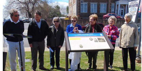Civil War Trail sign 2