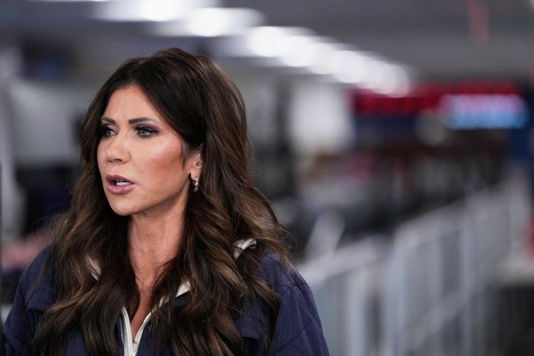 Homeland Secretary Kristi Noem