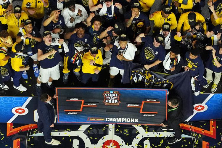 NCAA Basketball: Final Four National Championship-Connecticut at Michigan