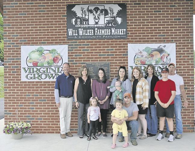 Chilhowie dedicates farmers market and park in memory of Walker, Dowell