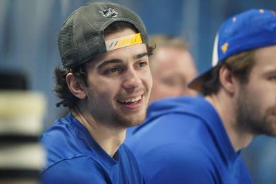 Sabres goalie Devon Levi