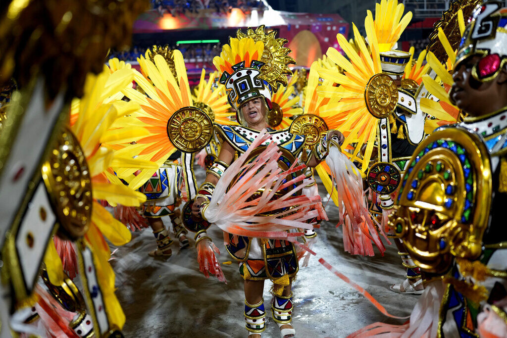 Brazil's glitzy Carnival is back in full form after pandemic