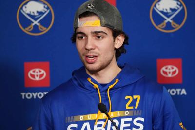 Sabres goalie Devon Levi