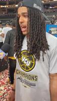 VCU's Brandon Jennings after Rams beat Dayton 70-62 in Atlantic 10 tournament final