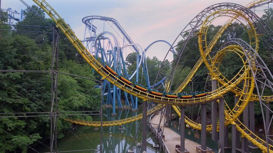 Loch Ness Monster  roller coaster at Busch Gardens Williamsburg