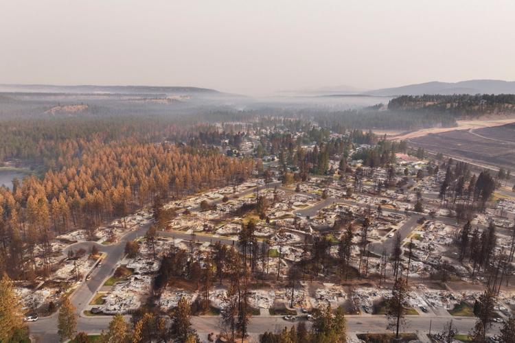 The Old Trails Fire in Spokane