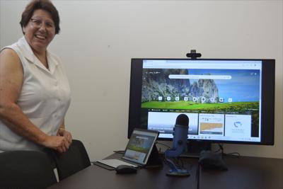 Rose Likins telehealth office