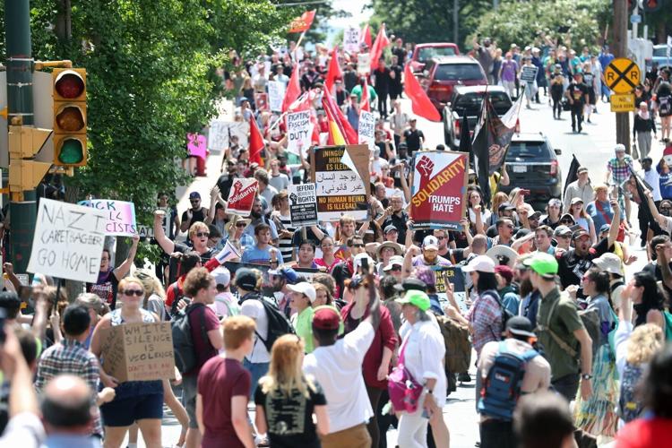 A look back: Charlottesville, Aug. 12, 2017 (copy)