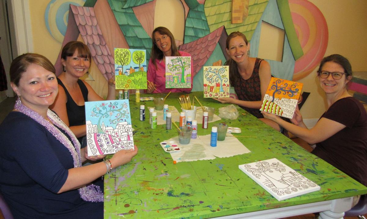 Paper Moon Studio S Do It Yourself Painting Workshops Offer
