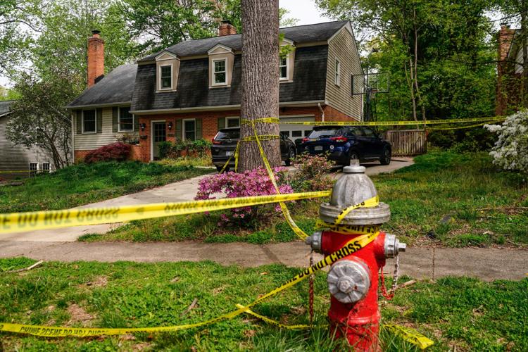 Views at the home of former Virginia Lieutenant Governor Justin Fairfax, after he shot and killed his wife Cerina Fairfax and himself, according to police