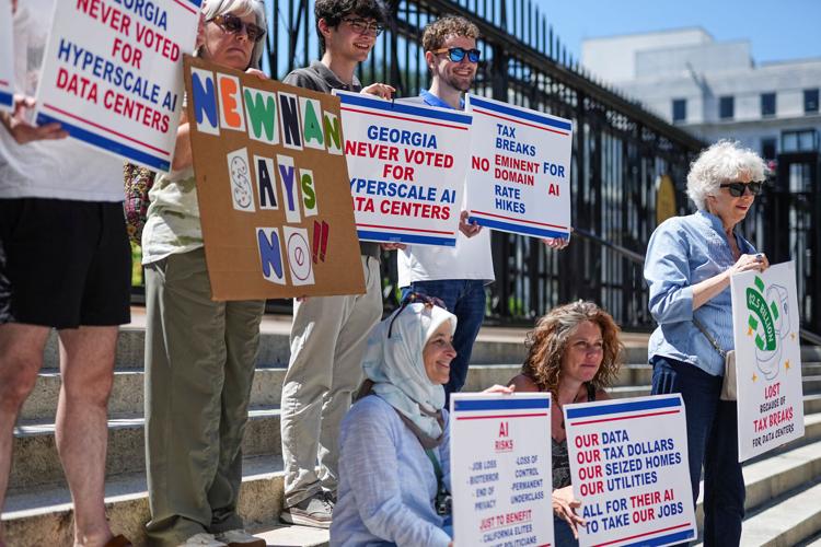 USA-DATACENTERS/PROTEST