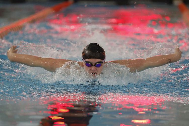 Region Swim at Va High