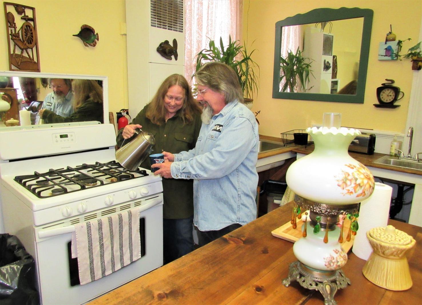 Former Glade Spring Library converted to couple's home