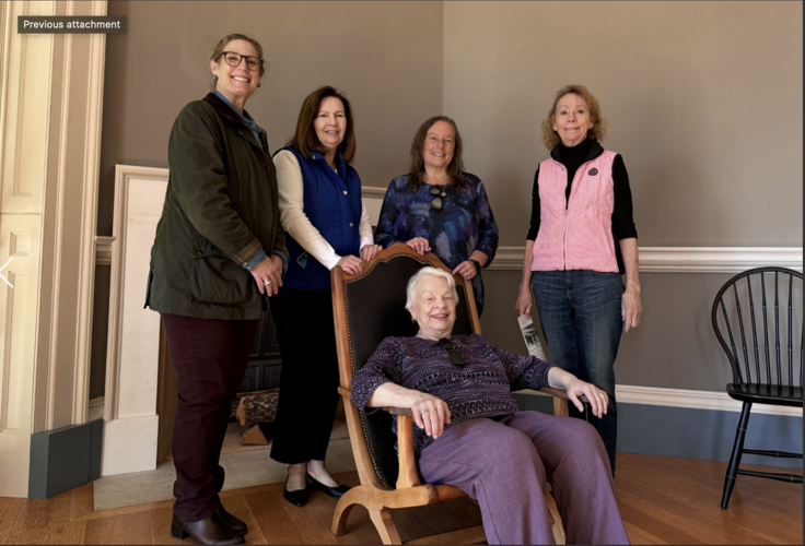 the group at Poplar Forest